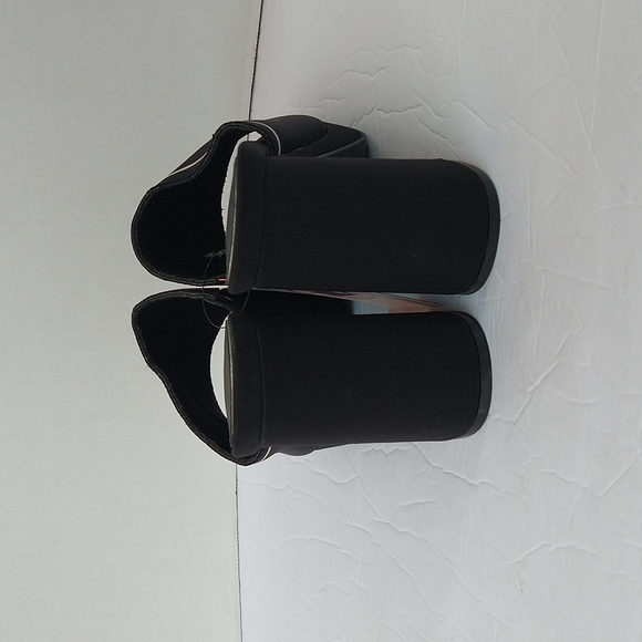 Juicy couture black slip on heel platforms sandals - Picture 6 of 11